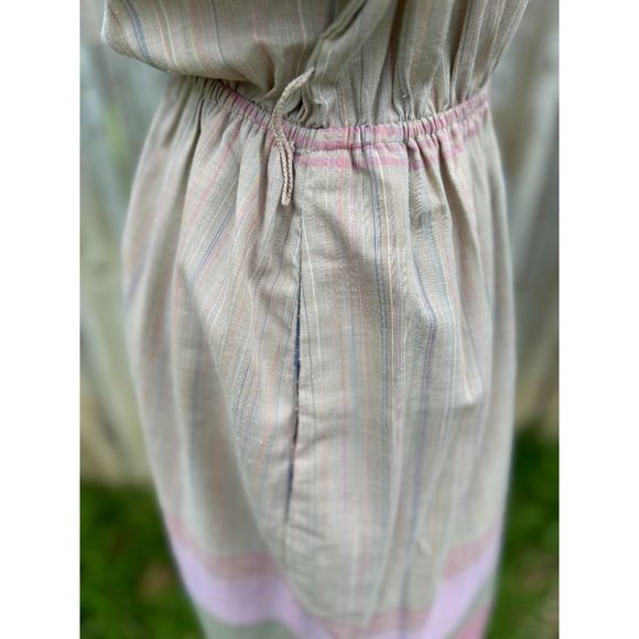 Vintage 70's Kathy J Women's Plaid House Dress Union Made - Picture 4 of 8